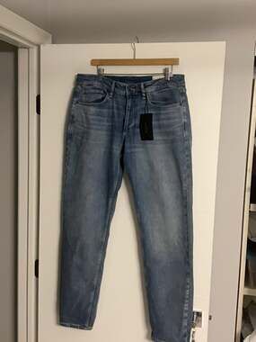 rag & bone RB 3 Athletic Fit Men's Jeans 34W 32L Blue